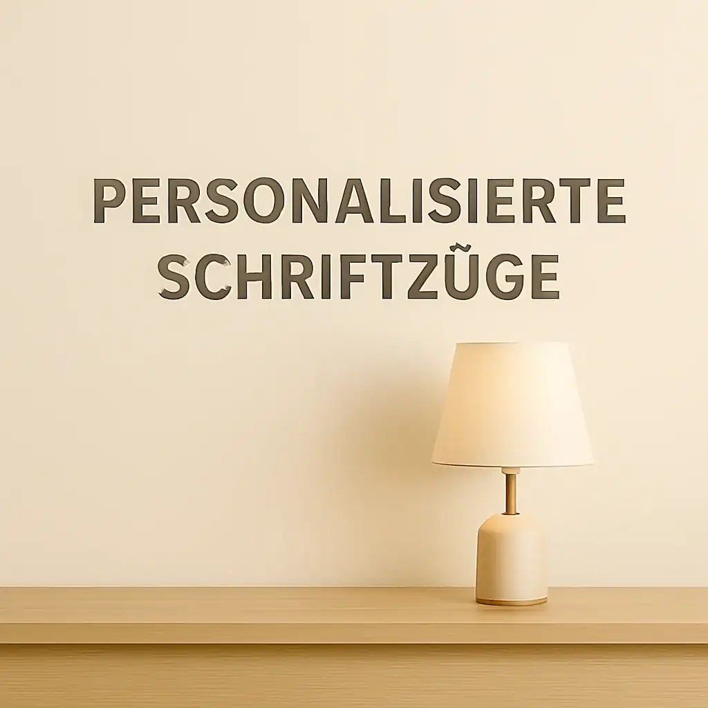 Personalisierte Schriftzüge - MelMadeStudio