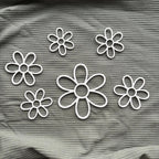 3D Blumen Wanddeko Set – Moderne Kinderzimmer Deko aus PLA - MelMadeStudio