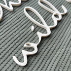 3D Kinderzimmer Deko: Schriftzug 'Where the Wild Ones Play' - MelMadeStudio