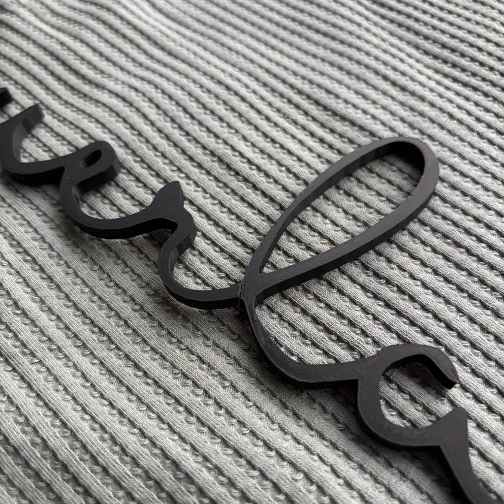 3D Schriftzug „Abenteuerland“ – Deko - Wandbild Kinderzimmer - MelMadeStudio