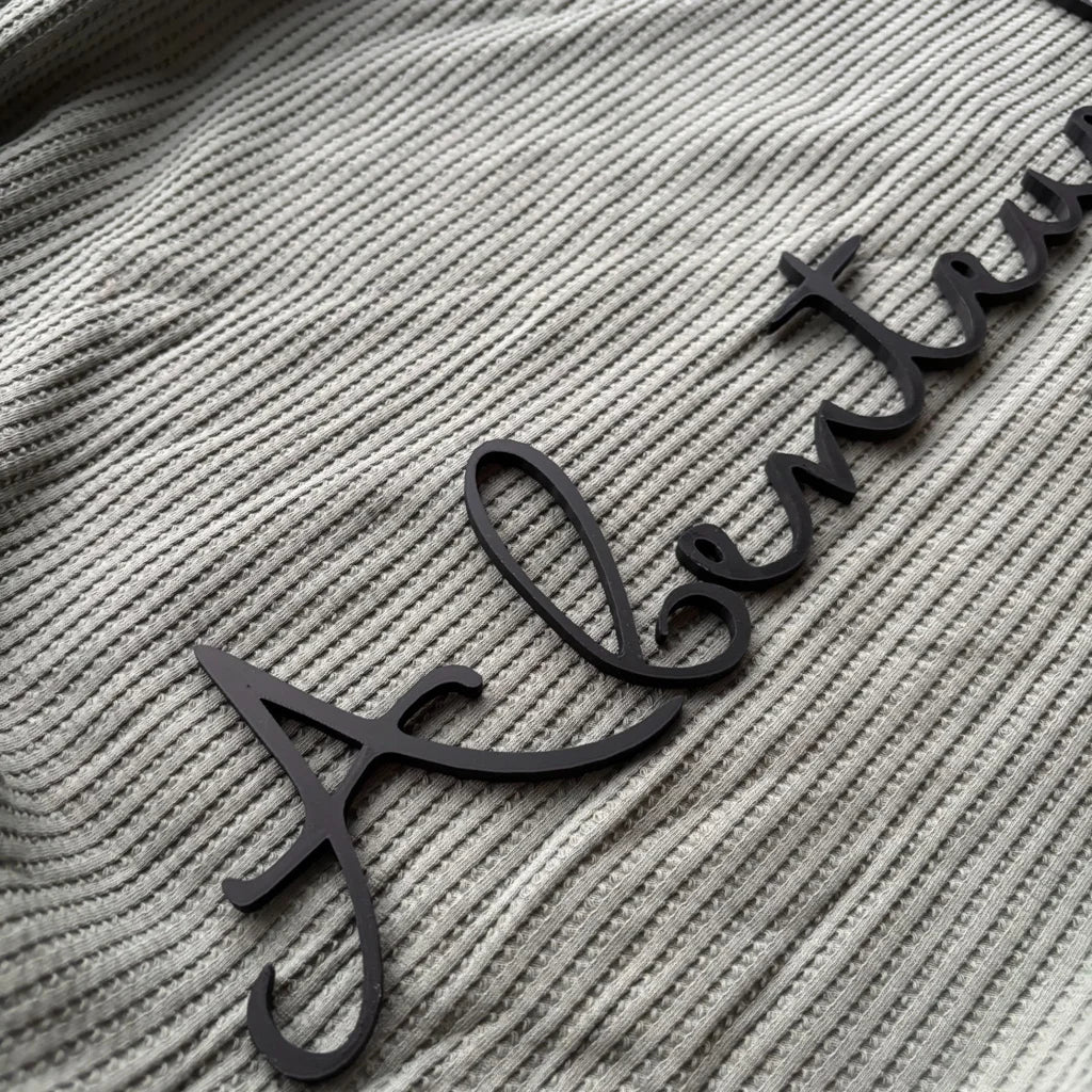 3D Schriftzug „Abenteuerland“ – Deko - Wandbild Kinderzimmer - MelMadeStudio