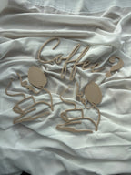 „Kaffee? / Coffee?“ – Moderne Schriftzug Deko für Küche, Café & Bar. - MelMadeStudio