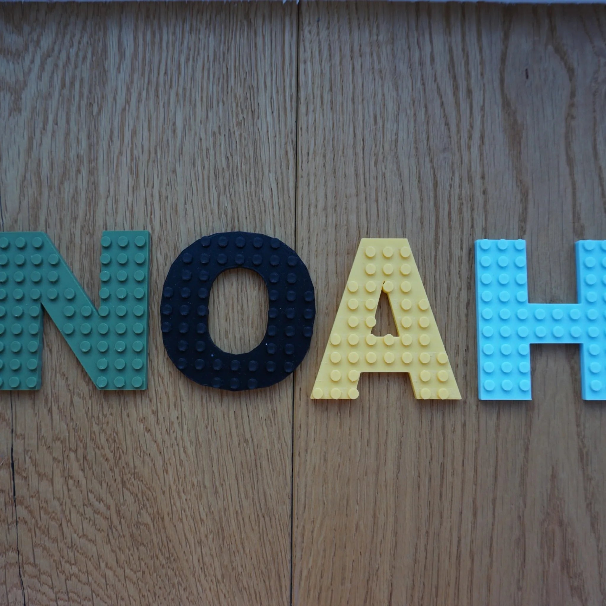 Baustein - Namensbuchstaben - MelMadeStudio
