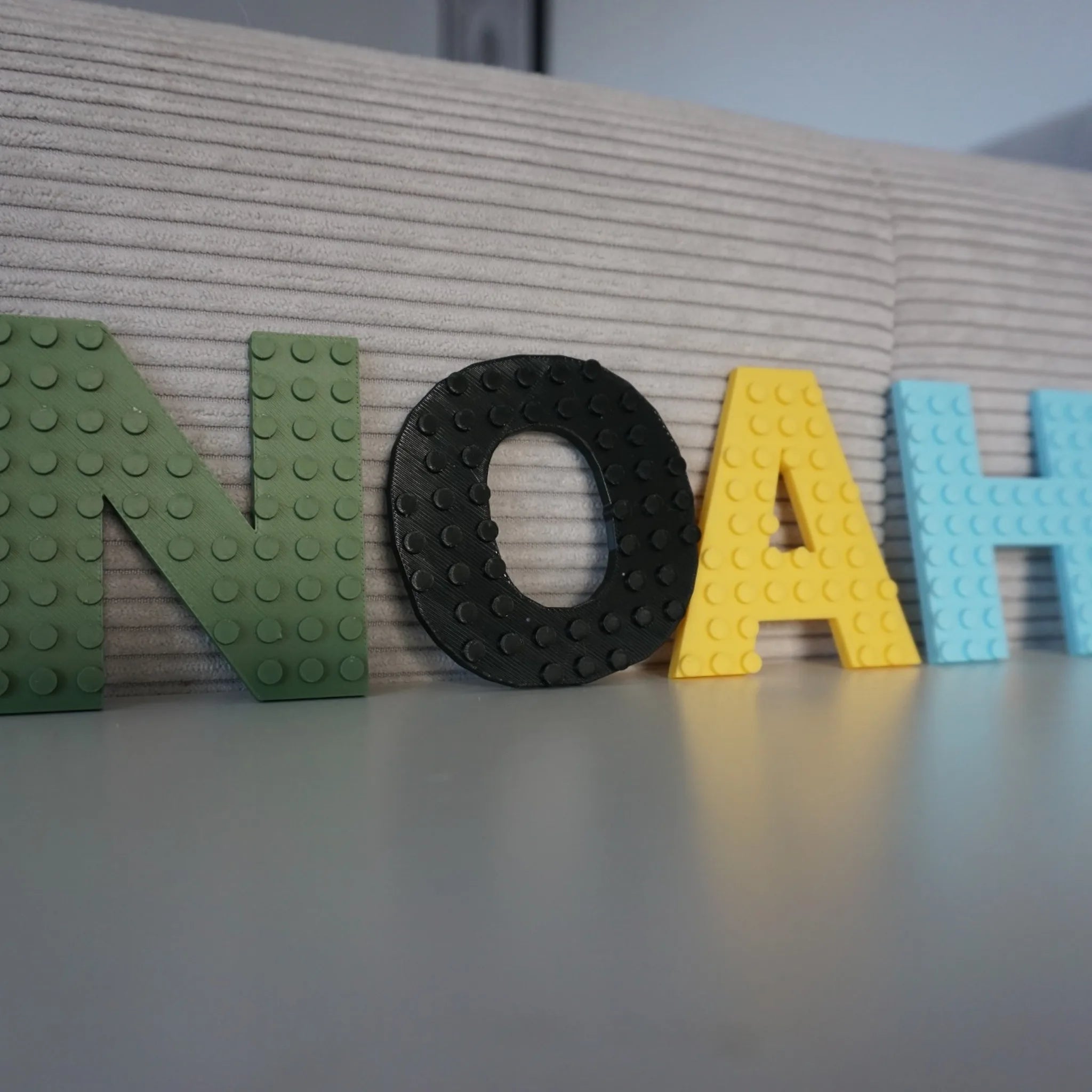 Baustein - Namensbuchstaben - MelMadeStudio