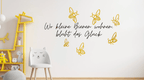 Bienen Wanddeko Kinderzimmer aus 3D Druck – moderne Wandbilder mit Sprüchen | Handgemachte Dekoration - MelMadeStudio