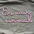 Es war einmal – Märchenhafte Wanddeko | Kinderzimmer Deko - MelMadeStudio