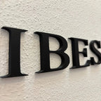 Good vibes only – 3D Wanddeko modern & minimalistisch - MelMadeStudio