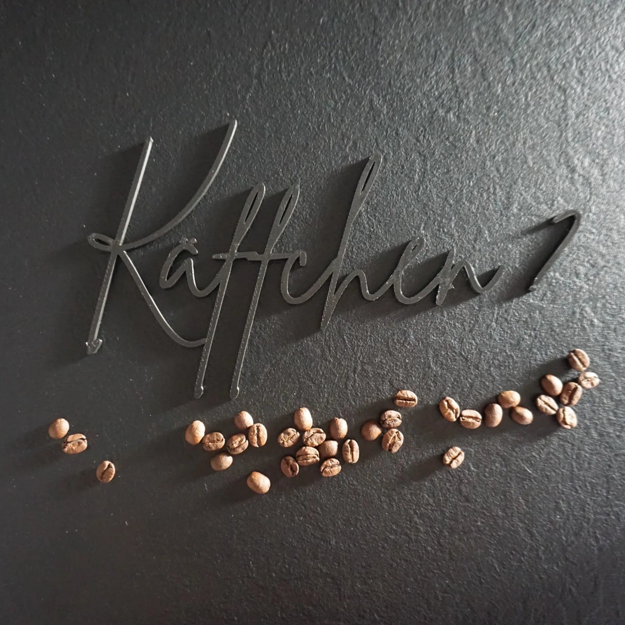 „Käffchen?“ – Schriftzug Deko für Küche, Café & Bar. - MelMadeStudio