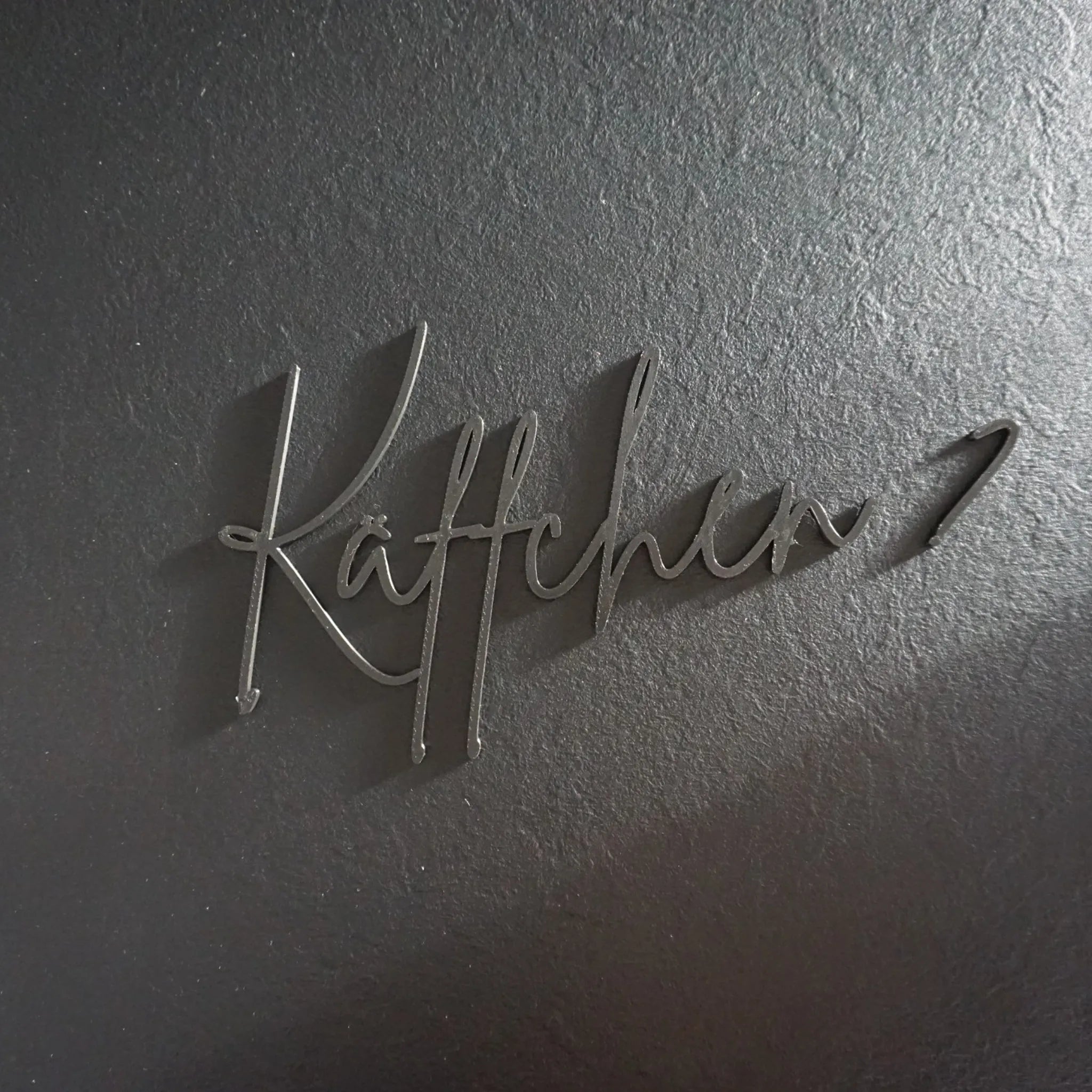 „Käffchen?“ – Schriftzug Deko für Küche, Café & Bar. - MelMadeStudio