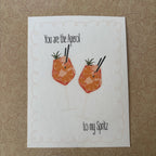 „You are the Aperol to my Spritz“ – Postkarte für besondere Menschen - MelMadeStudio